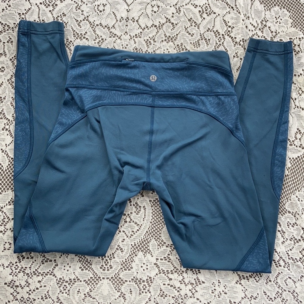 lululemon athletica Teal Blue Leggings